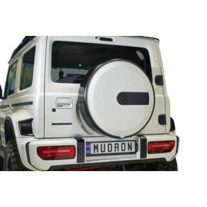AIMGAIN MUDRON GT-X SUZUKI スズキ JIMNY SIERRA ジムニーシエラ JB74W ノーマルフェンダー Ver スペアタイヤカバー エイムゲイン エアロ パーツ｜Parts-Solution-ヤフー店