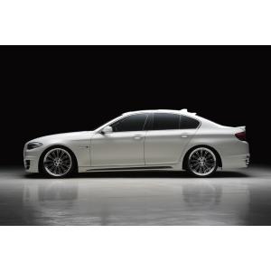 bmw F10 カーボン調 エアロパーツ 左右セット　未使用 WALD Black-Bison-Edition BMW F10 10y~ カーボンピラー パネル エアロ