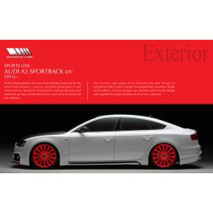 WALD-SportsLine AUDI A5 8TC 2012y~ サイドステップ スポーツバック...