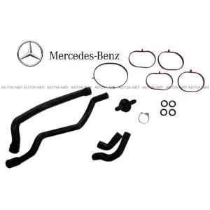 正規純正品 Mercedes-Benz ベンツ M271 直4 ブローバイホース SET SLKクラ...