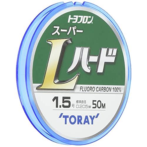 東レTORAY ライン トヨフロン スーパーLハード 1.5号 50m