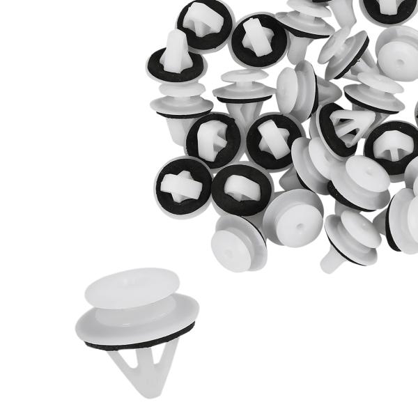 A ABSOPRO プラスチック トリムクリップ フェンダー ファスナー リベット リテーナー ドア...