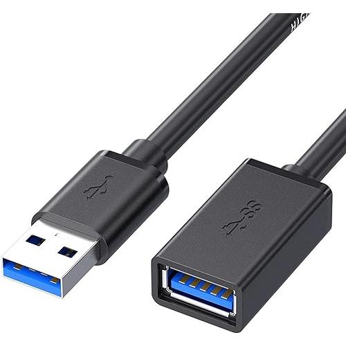 USB延長ケーブルUSB 3.05 Gbps高速データ転送A-A型オス・メスUSB延長線1.5 M（...