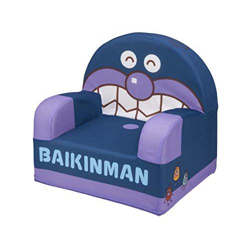 アンパンマン やわらかキッズソファー ばいきんまん
