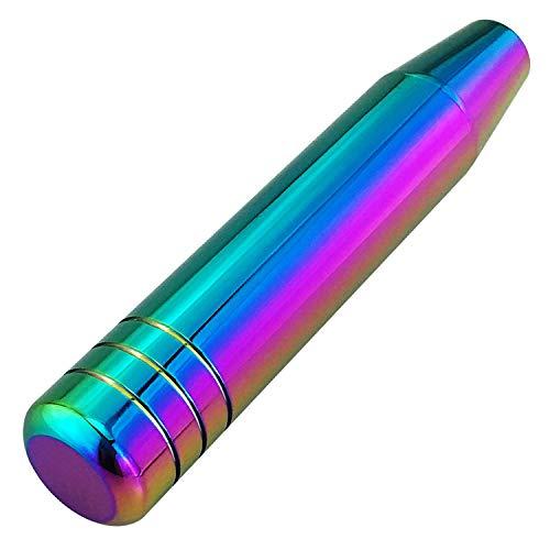 Abfer ロングギアスティックシフトノブ加重カーシフターレバーハンドルヘッド、マルチカラー