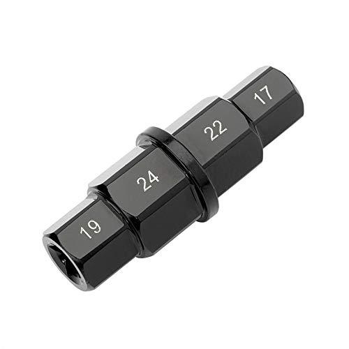 Carrfan オートバイ 六角 車軸 ツール 17mm 19mm 22mm 24mm アクスル 六...