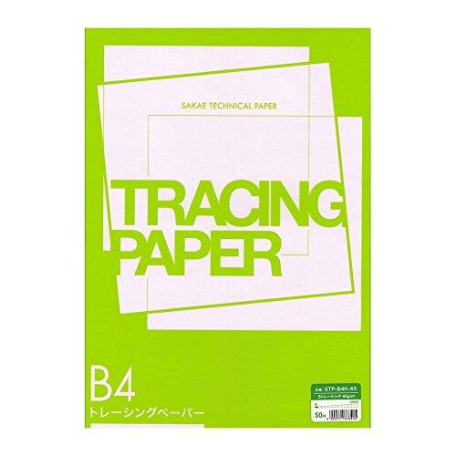 SAKAEテクニカルペーパー トレーシングペーパー B4 50枚 Sトレーシングペーパー STP-B...