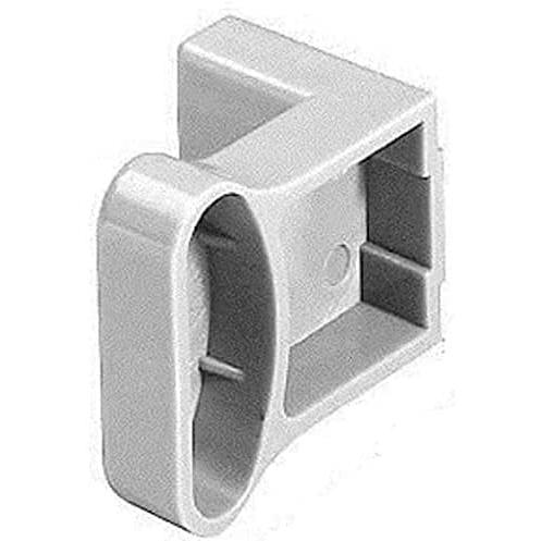 浴室折戸 取っ手部品 引手ホルダー 2個セット ホワイト色