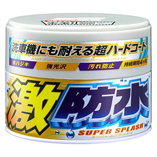 ソフト99SOFT99 ワックス WAX 激防水WAX ホワイト 300g 自動車塗膜の保護・艶出し...