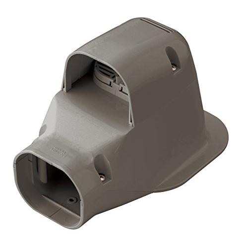 因幡電工 配管化粧カバー ウォールコーナー 換気エアコン用 壁面取り出し ブラウン LDWK-70S...