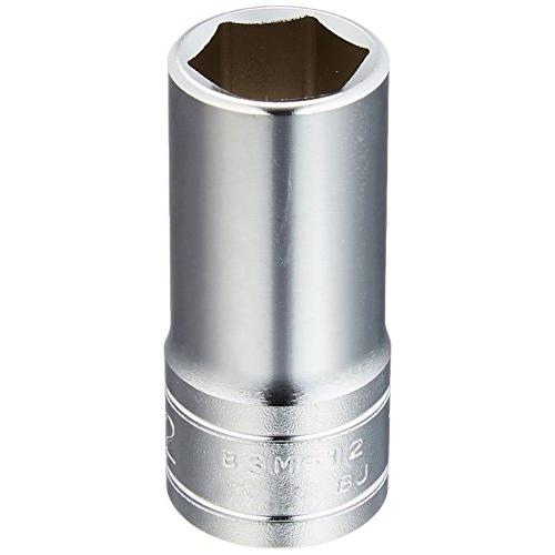 京都機械工具KTC 9.5mm 3/8インチ セミディープソケット 六角 12mm B3M12