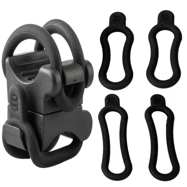 ヘッドライトブラケット ライトホルダー 自転車 バイクライトホルダー 円形懐中電灯専用 ライトクリッ...