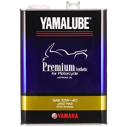 ヤマハYAMAHA 二輪車用エンジンオイル ヤマルーブ プレミアムシンセティック MA2 10W-4...