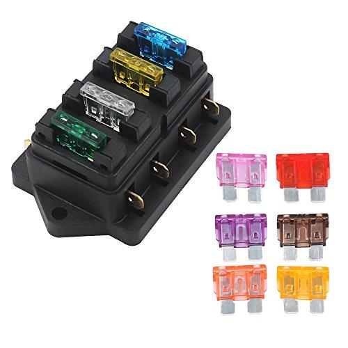 KILIGEN ユニバーサル車のトラック車両4ウェイライン車中型ブレードヒューズボックスブロックホル...