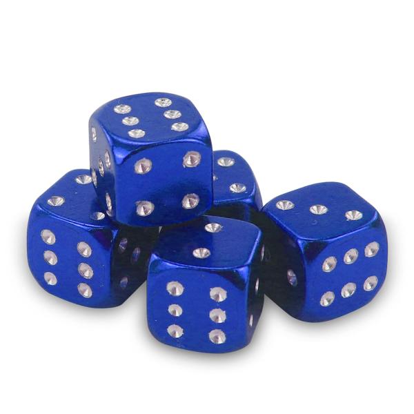 BOROLA 新型 サイコロ アルミ 削り出し エアバルブキャップ タイヤ アルミニウム アルマイト...