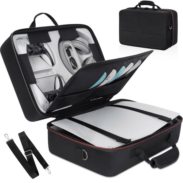 Negrew ps5 本体 キャリーケース ps5 収納 バッグ プレステ5 本体 持ち運びケース ...