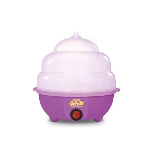 ハック やったぜ  うんちプリン HAC3197 紫 W18×D16×H17.5cm