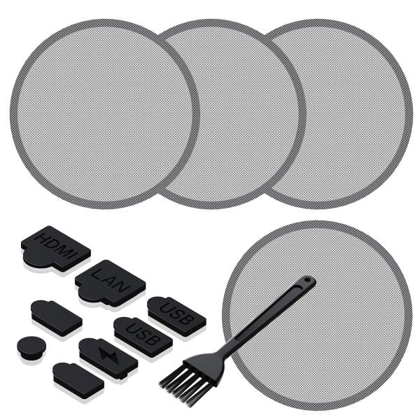 GRAUGEAR PS5ダストプロテクターカバーキット PS5用ホコリキャッチャー ファンダストフィ...