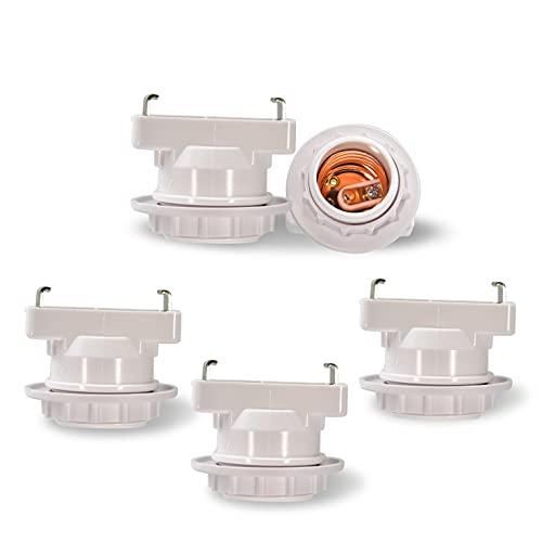 Uplight 引き掛けシーリング用 電球ソケット E26口金対応 ランプソケット 工事不要 取り付...