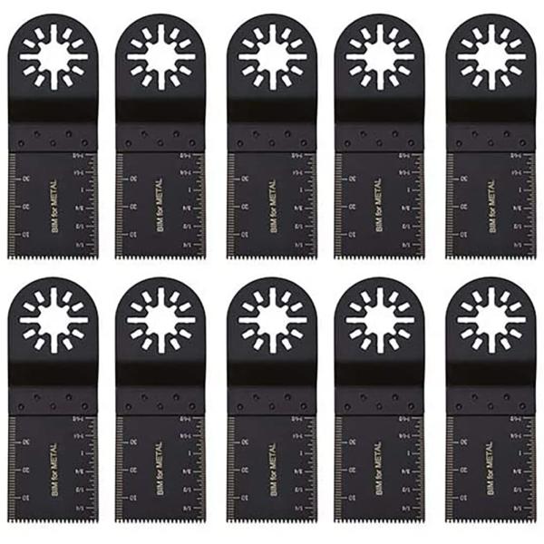 nacyvcos マルチツール 替刃 10点セット ブレードカットソー マルチツール用替刃セット カ...