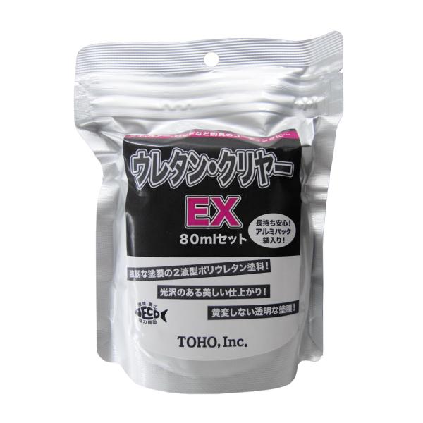 東邦産業 ウレタンクリヤーEX 80mlセット 0231