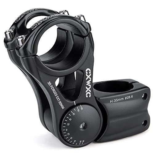 CXWXC ステム 140度角度調整 クランプ径/ 31.8mm ハンドルステム 自転車 アジャスタ...
