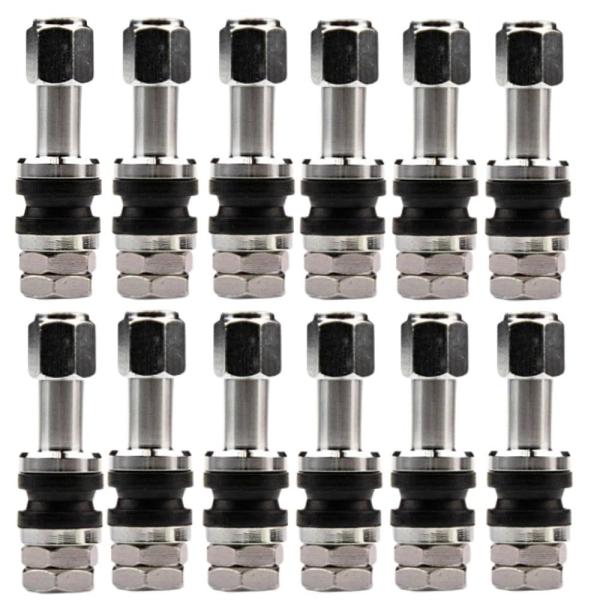 自動車、トラック、オートバイのチューブレスタイヤ用、直径14mm、全長43mmの金属製チューブレスバ...