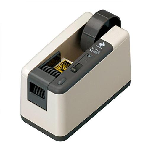 ニチバン 電動テープカッター オートテーパー 1.1kg TCE-100 アイボリー