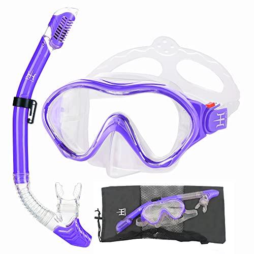HH HHAO SPORTキッズシュノーケリングシュノーケルセットシュノーケリングセット 2点セット...