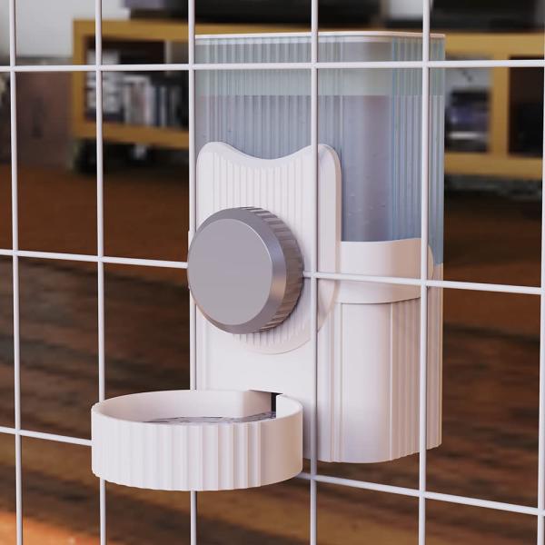 ESTVLB 自動給水器 猫 犬 給水器 猫 水飲み 吊り下げ式ウォーターディスペンサー クリップ式...