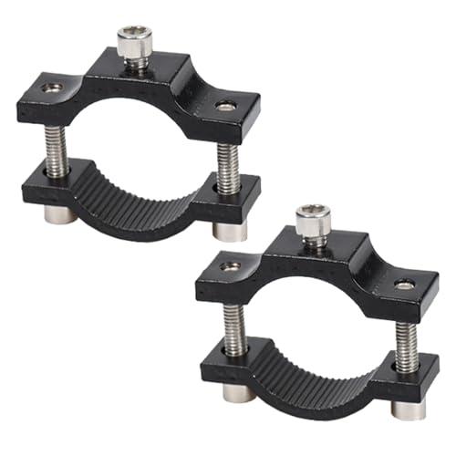 YFFSFDCハンドルバー ホルダー 穴あけ不要 バイク LED 作業灯 ブラケット フォグランプ ...