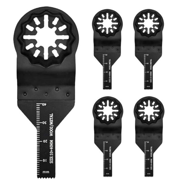 aninako マルチツール 替刃 5枚 10mm 替え刃 スターロック 対応 互換品 金属用 マル...