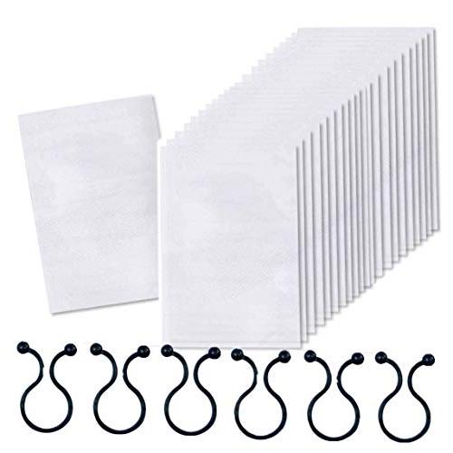 アーランド エアコン用ドレンホースの防虫メッシュフィルター 簡単装着 クリップ付き 24枚入 B-1...