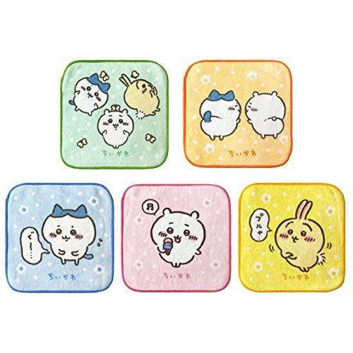 丸眞 ミニタオル 5枚組 ちいかわ ふんわりライフ キャラクター 入園入学グッズ 入園入学準備 保育...