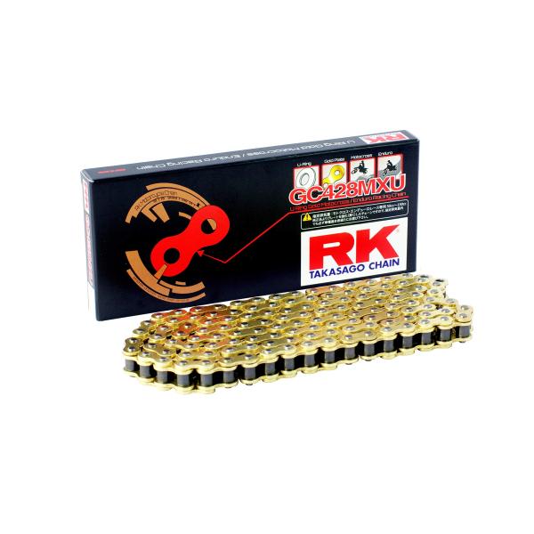アールケーRK ドライブチェーン GC428MXU 110Lモトクロス・エンデューロレース用チェーン...