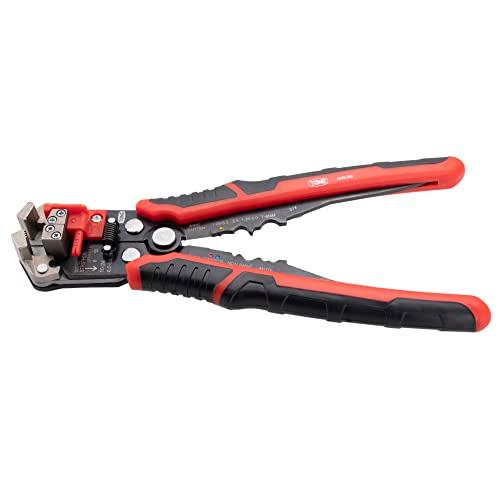 トネTONE オートワイヤーストリッパー AWS-200 レッド 全長215mm