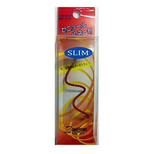 ZacT craftザクトクラフト ルアー セニョールトルネード スリム #01 レッド スプーン