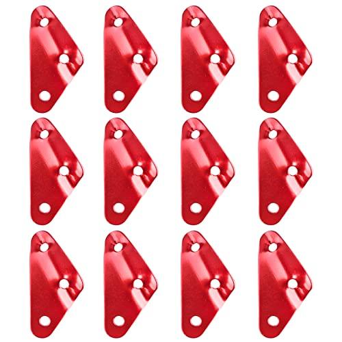 TRIWONDER アルミ 自在金具 三角 ロープストッパー ガイラインライナー ロープテンショナー...