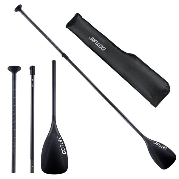 Goture（ゴチュール） パドル カーボン 炭素繊維 SUPパドル サップボードパドル 3ピース ...