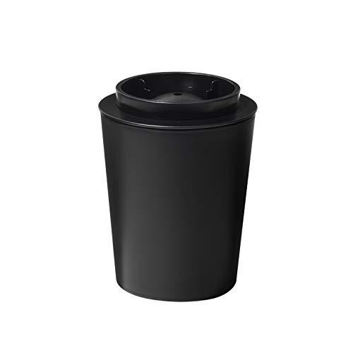 ライクイット like-it 製氷皿 透明な丸氷がつくれる製氷器 約直径11×高さ14cm ブラック...