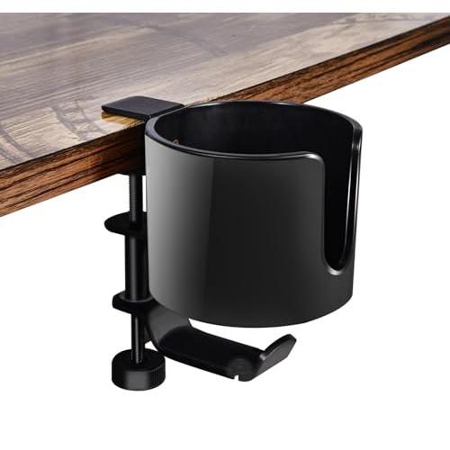 Shenytic ドリンクホルダー デスク イヤホンスタンド テーブル ドリンクホルダー 大きめカッ...