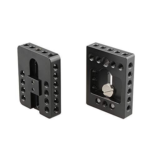 【互換品】 CAMVATEユニバーサルトップチーズプレート+ DIY DSLRカメラケージリグ用カメ...