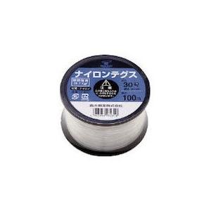 高木綱業 ナイロンテグス 30号 黒コイル 22-8231