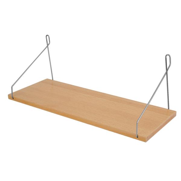 Youmechi インテリアコーディネーターが推薦 壁を傷つけない ウォールシェルフ 天然木製 壁掛...