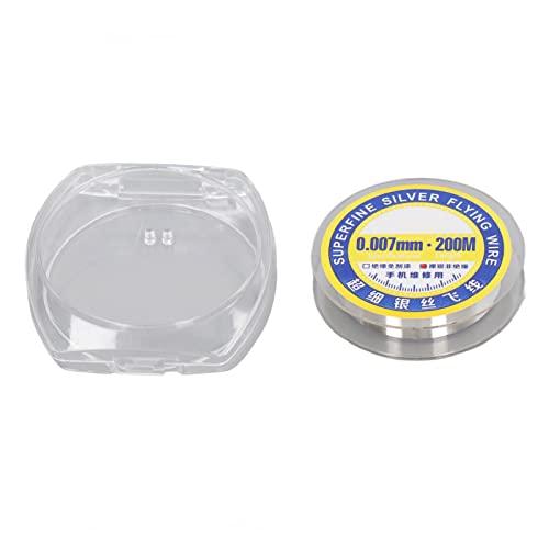 Walfront シルバー 0.007mm 極細ジャンピングワイヤー