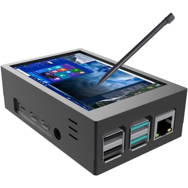 【互換品】 Raspberry Pi用ディスプレイ、3.5インチタッチスクリーン、Raspberry...