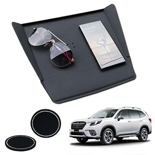 AROXIA ノンスリップマット スバル フォレスター SK 系 XV 滑り止め コースター付き ダ...