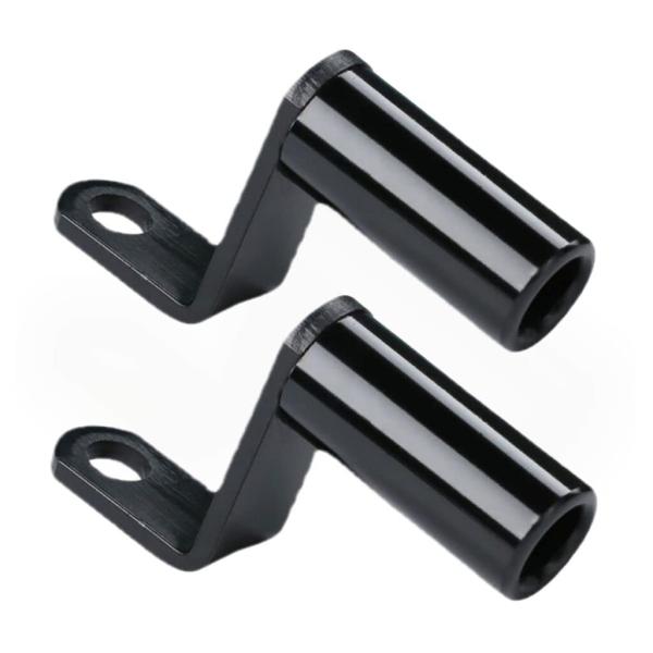 2個セットクランプバー バイク ハンドル バイク用 ハンドル用クランプバー クランプアダプター スマ...