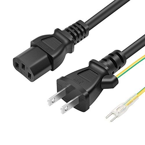 POWSEED AC電源ケーブル ACコンセント コネクター パワーコード 電源変換ケーブル・アダプ...