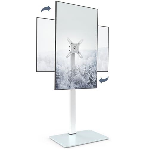 FITUEYES テレビスタンド 19〜42インチ対応 壁寄せテレビスタンド 高さ角度調節可能 チル...